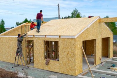 Canadian House in 5 Days. Full Construction Process